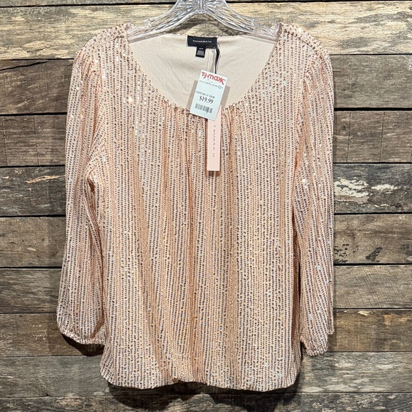 💰BOGO FREE Tamara H Dressy Blouse NWT - Picture 4 of 7